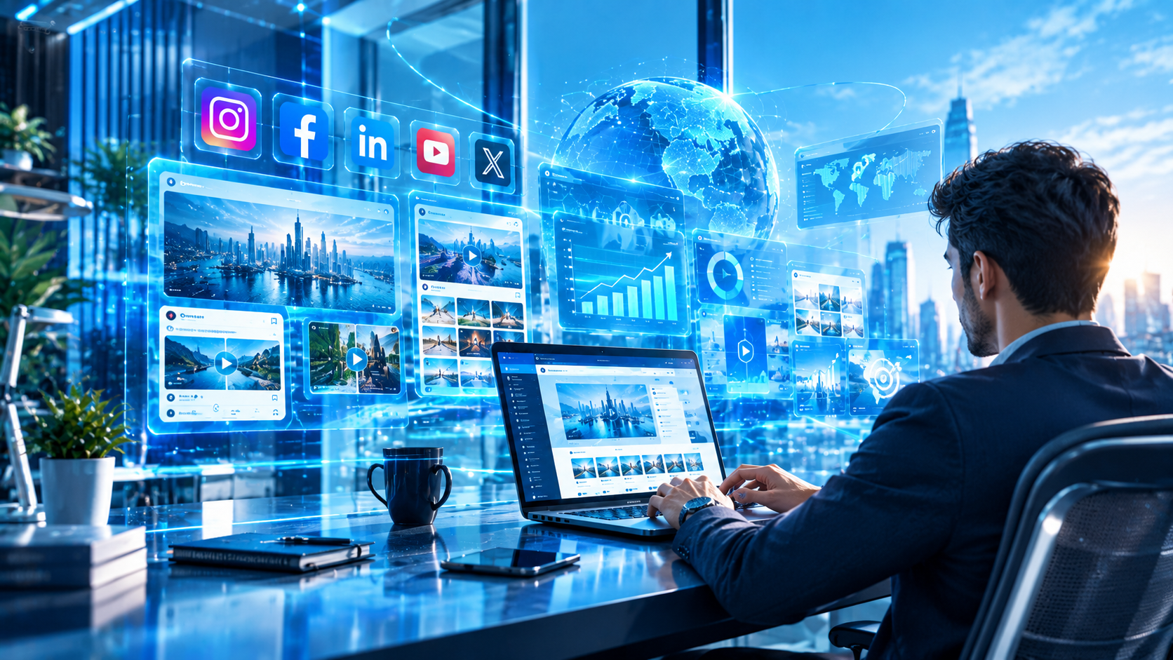 Businesses becoming visible online