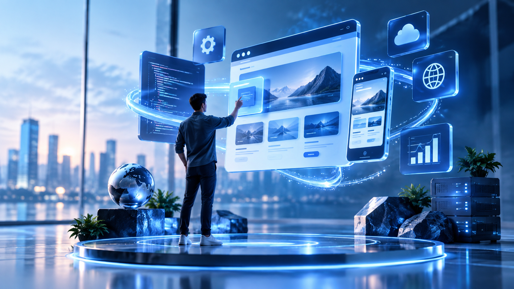 Website Development & Digital Transformation – Crystal Atelier